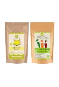 Mini pakiet startowy Czary Mamy: kaszka jaglana + różdżki smaku warzywne Zestaw