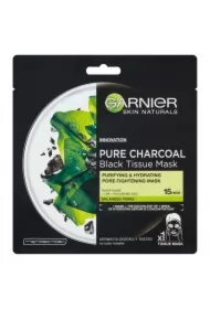 Pure Charcoal Black Tissue Mask oczyszczająca maska na tkaninie z węglem