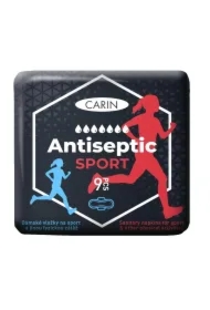 Antiseptic Sport ultracienkie podpaski ze skrzydełkami dla sportowców