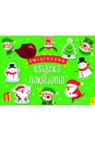 Świąteczna książka do naklejania