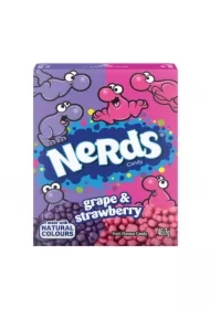 Cukierki o smaku winogrono-truskawka