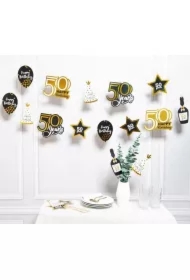 Dekoracja urodzinowa 50