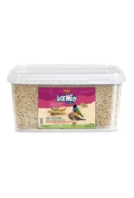 Karmeo premium karma pełnoporcjowa dla zeberki i ptaków egzotycznych, wiadro