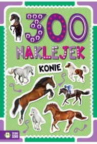 300 naklejek. Konie
