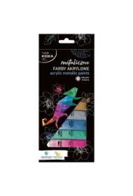 Farby akrylowe metaliczne