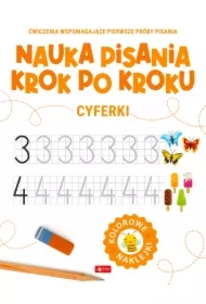 Nauka pisania krok po kroku. Cyferki