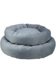 Alena, legowisko, dla psa/kota, owalne, niebiesko/szare, o 60 cm