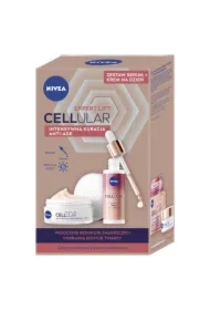 Zestaw Expert Lift Cellular krem przeciwzmarszczkowy do twarzy na dzień SPF30 + strefowe serum do twarzy