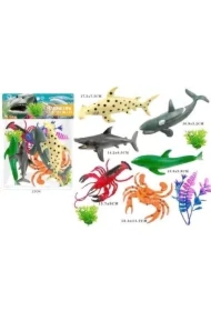 Zwierzęta morskie z akcesoriami 6 szt