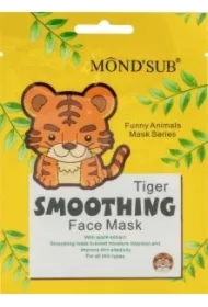 Animals Tiger Smoothing Maseczka do twarzy w płacie wygładzająca