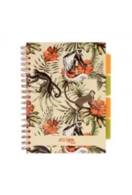 Kołozeszyt Pads B5 Tropiki Małpki