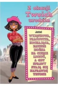 Kartka okolicznościowa Urodziny