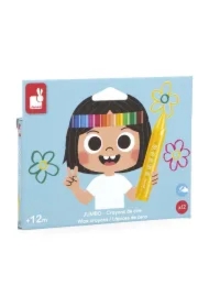 Kredki woskowe 12 kolorów