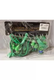 Brelok żaba z przywieszką (12 szt)