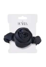 Gumka do włosów - GUM163CZ czarna róża