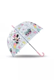 Parasolka przezroczysta automatyczna 48 cm Myszka Minnie
