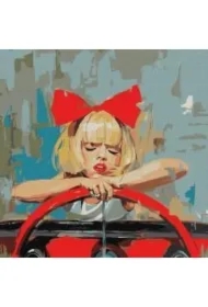 Malowania po numerach - Fajowa dziewczyna