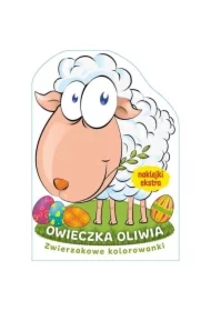 Zwierzakowe kolorowanki. Owieczka Oliwia