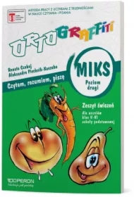 Ortograffiti. MIKS. Poziom 2. Zeszyt ćwiczeń. Szkoła podstawowa