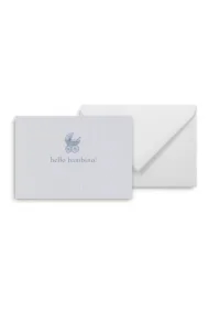 Mini kartka hello bambino blue