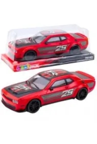 Wyścigówka z napędem na tył czerwona