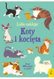 Lubię naklejać. Koty i kocięta