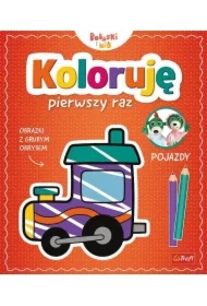 Koloruję pierwszy raz. Pojazdy