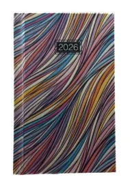 Terminarz 2026 tygodniowy 8x13cm metalic MIX