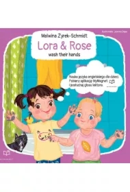 Lora&Rose wash their hands