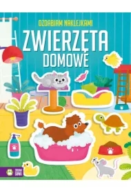 Ozdabiam naklejkami. Zwierzęta domowe