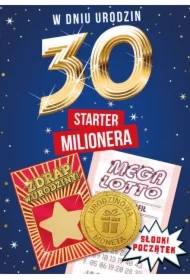 Karnet urodziny 30