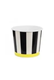 Wiaderka na przekąski Paski 14cm mix 2 szt