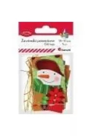 Karnety prezentowe Boże Narodzenie 50x70mm 8 szt