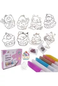 Zestaw artystyczny z kryształami