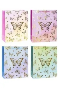 Torebka ozdobna 26x32x12cm mix