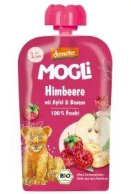 Mus jabłko - banan - malina bez dodatku cukrów od 1 roku demeter