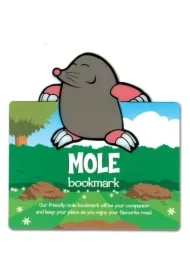 Zwierzęca zakładka do książki - Mole - Kret