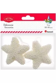 Zawieszki gwiazdki 60x56mm 2 szt