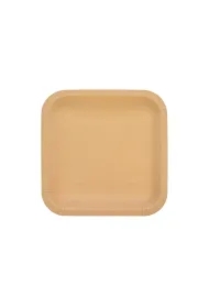 Talerze papierowe kraftowe 18cm