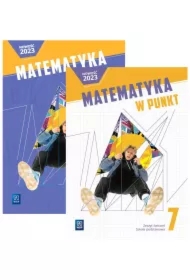Pakiet Matematyka w punkt. Szkoła podstawowa. Klasa 7. Podręcznik + Zeszyt ćwiczeń