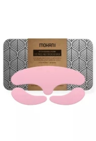 Wielorazowe płatki silikonowe pod oczy i maska na czoło Pink