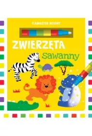 Flamaster wodny. Zwierzęta sawanny
