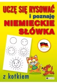 Uczę się rysować i poznaję niemieckie słówka kotek