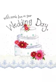 Karnet Ślub S298 Tort