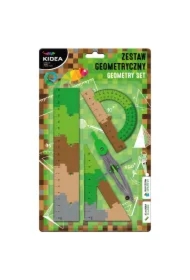 Zestaw geometryczny 20cm 4 el. Puzzle