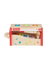 Fisher-Price. Drewniane cymbałki z przebijakiem