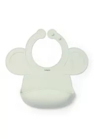 Silikonowy śliniak z regulowanym zapięciem