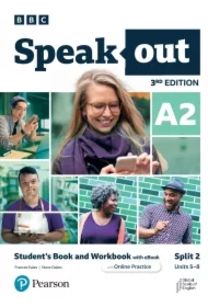 Speakout 3ed A2. Split 2. Student's Book and Workbook + Książka w wersji cyfrowej