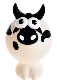 Zabawka dla psa, krowa, lateks, z dźwiękiem, 11, 5cm