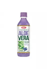Napój Farmers Aloe Vera z cząstkami aloesu Blueberry